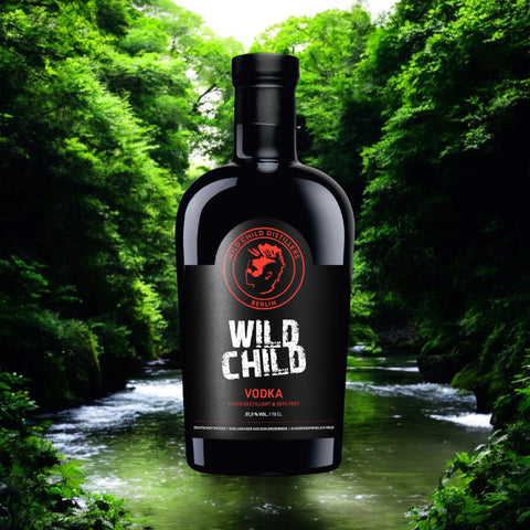 Wild Child Berlin Vodka 37.5% 5 fach destilliert und 5 fach gefiltert!