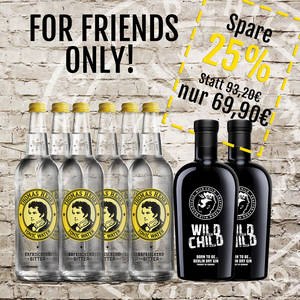 WILD CHILD DRY GIN - FOR FRIENDS ONLY