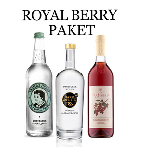 Sash & Fritz - Deutscher Wodka - Royal Berry Paket